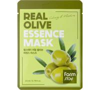 Farmstay Real Maschera in tessuto per il viso all'oliva verde