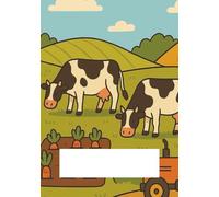 Farmyard Friends Primary Composition Notebook K-2 with Picture & Feedback Space: Story Journal with Dotted Midline, Drawing Section, and Handwriting Practice for Kids (7x10)