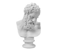 Farnese Ercole Busto Testa Greca Statua Scultura Cast Marmo Copia 7.8cm | Handmade in Greece