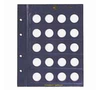 Leuchtturm 312494 Fogli di Monete Vista - Fogli da Collezione per 10 Monete da 2 Euro ciascuno - Confezione da 2 Pezzi