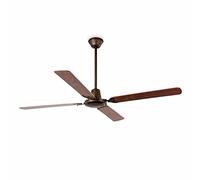 Faro 33111 Ventilatore a Pale Malvinas senza Luce, Mogano/Mogano Rosso
