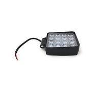 Faro 48W Quadrato Faretto Led Da Lavoro 16 Led Da 3W Di Profondità Auto Barca