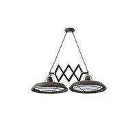 Faro 66214 - PLEC LED Lampada sospensione estensibile marrone invecchiato 2L