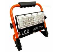 Faro a led 100 watt ricaricabile per edilizia cantiere 3 modalità di luce IP66 [EEK: A+++]