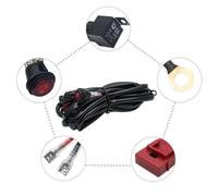 Faro A LED 300W Per Moto Con Cablaggio 12V 40A