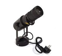 Faro a LED bianco da 15 W, con paraluce regolabile, rotante, luce per cantieri, palcoscenico, illuminazione per matrimoni, discoteca, feste, teatro, fotografia