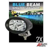 Faro A Led Blu Crop Sprayer X2 10W 750LM Bracci Di Spruzzatura Bluebeam 12-24V