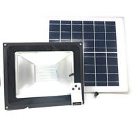 Faro A Led Da 100W SMD Luce Bianca Con Pannello Solare Sensore Telecomando