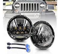 Faro a LED da 75W con abbaglianti e anabbaglianti luce di marcia diurna proiettore a LED ricambio per Defender RHD 90 110 2 pezzi per kit