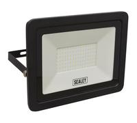 Faro A LED Extra Sottile Sealey LED115 Con Supporto Da Muro 100W SMD LED