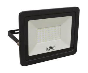 Faro A LED Extra Sottile Sealey LED115 Con Supporto Da Muro 100W SMD LED