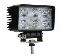 FARO A LED SLIM 12/24V FARETTO PROIETTORE TRATTORE MULETTO ESCAVATORE AMPIO