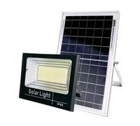 FARO A LED SOLARE 1200W CREPUSCOLARE CON TELECOMANDO ESTERNO IP66