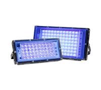 Faro a Testa Mobile 5. 0W 100W LED UV Luci nere Stage Blacklight Ultraviolet Effect Lighting for Halloween Xmas ANCE DJ. Discro Party Bar(50W)