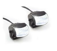Faro Abbagliante A LED Universale Per Moto Low-Beam Con Supporto, Coppia