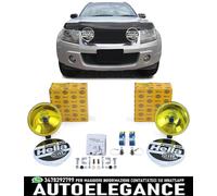 Faro abbagliante originale Hella Comet 500 H3 con cappuccio giallo coppia univer