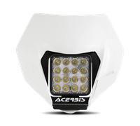 Acerbis Universal, maschera per fari male Bianco