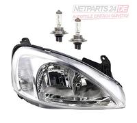 Faro adatto a Opel Corsa C -3 incluso 2x H7 H7/H7 sistema V. destro