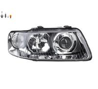 Faro Adatto A per Audi A3 8L 09/2000 -05/2003 H7 H1 Dx Lato Passeggero
