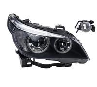 Faro Adatto A per BMW 5er E60 E61 01/05-03/07 Xenon D2S H7 Destra + Fendinebbia