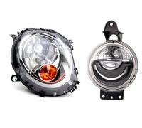 Faro Adatto A per BMW Mini R55 56 57 58 59 10/06- H4 Destra Incl. Indicatore