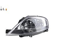 Faro Fronte Adatto A per Citroen C3 02/02- H7 H1 SX Lato Conducente Alogena