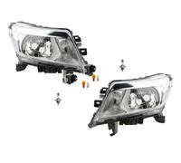 Faro Adatto A per Nissan Navara D40 10/15- Leuchtmitt. li Re + Attuatore