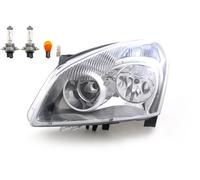 Faro Adatto A per Nissan Qashqai J10 02/2007-02/10 Sinistra Con Lampadine