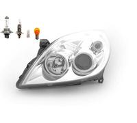 Faro Adatto A per Opel Vectra C 08/05- SX Lato Conducente Con Lampadine