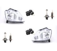 Faro Adatto A per Renault Modus Fp 04-07 + H7 H1 Set li Re Con Servomotore