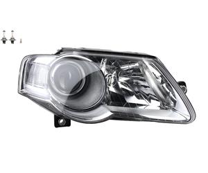 Faro Adatto A per VW Passat 05 3C 03/2005-10/2011 Destra Con Lampadine