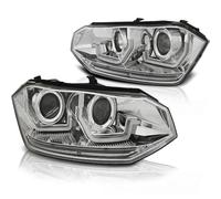 Faro Adatto A per VW Polo VI 2G Anno Fab. 2017- Cromo Con Dynamischem Indicatore