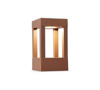 FARO AGRA - Terminale esterno 20 cm, colore: Marrone chiaro 2700 K IP55