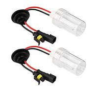 Faro Allo Xeno, H1 6000K 100W 2PCS Lampadine di Ricambio per Fari Allo Xeno Ad Alta Luminosità per Fari Allo Xeno 2pcs H1 6000k Faro Allo Xeno Luce Allo Xeno Luminosa Lampada Allo Xeno Faro Allo Xeno