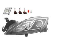 Faro Alogeno Adatto A per Mazda 6 Gh 08 / 07-04/10 H9 H11 Li. + Nebbia + Luce