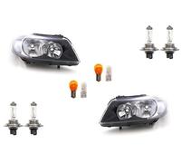 Faro alogeno anteriore per BMW 3 E90 E91 05-08 Set di lampadine L R