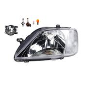 Faro Alogeno Compatibile Con Dacia Logan 09/2004-05/08 H4 Sinistro. Fendinebbia.