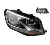 Faro Alogeno Compatibile Con VW Caddy IV SA 05/15- H7 H7 Re. + Fari Antinebbia.