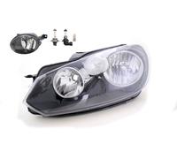 Faro Alogeno Compatibile Con VW Golf VI 5K1 AJ5 08-13 H7 H15 L Nebuloso