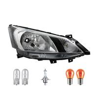 Faro Alogeno Destro H4 PY21W W5W Per Nissan NV200 Inclusi Lampadine