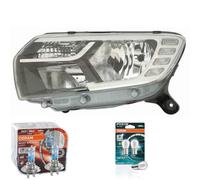 Faro Alogeno Destro H7/H7 Per Dacia Sandero II Logan Inclusi Lampadine