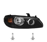 Faro Alogeno Destro H7/H7 Per Nissan Almera II Hatchback Inclusi Lampadine