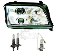 Faro Alogeno Destro Per Audi A6 (4A/C4) Anno 06/94-10/97 H1/H1/H3 Con NSW