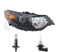 Faro Alogeno Destro Per Honda Accord IX 07.08-> H1/HB3 Con Motore