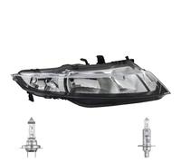 Faro Alogeno Destro Per Honda CIVIC Anno 01/06- H7/H1 Con Motore