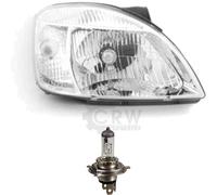 Faro Alogeno Destro Per Kia RIO (JB) Anno 03/05- H4 Con Motore Con Indicatori