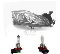 Faro Alogeno Destro Per Mazda 6 Station Wagon GH 2.0 MZR 2.2 MZR-CD 2.5 1.8
