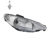 Faro Alogeno Destro Per Peugeot 206 CC 2D 1.6 16V 2.0 S16 2A/C 1.4I