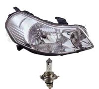 Faro Alogeno Destro Per Suzuki SX4 06.06-> H4 Con Motore Inclusi Lampadine