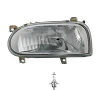 Faro Alogeno Destro Per VW GOLF III/VENTO 1HX0 Anno 10/91-09/97 H4